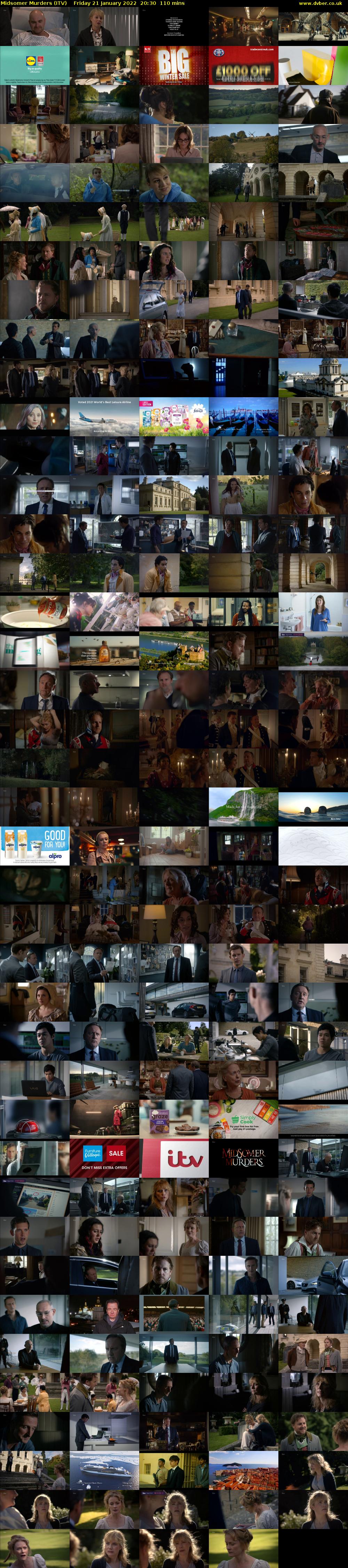 Midsomer Murders (ITV) Friday 21 January 2022 20:30 - 22:20