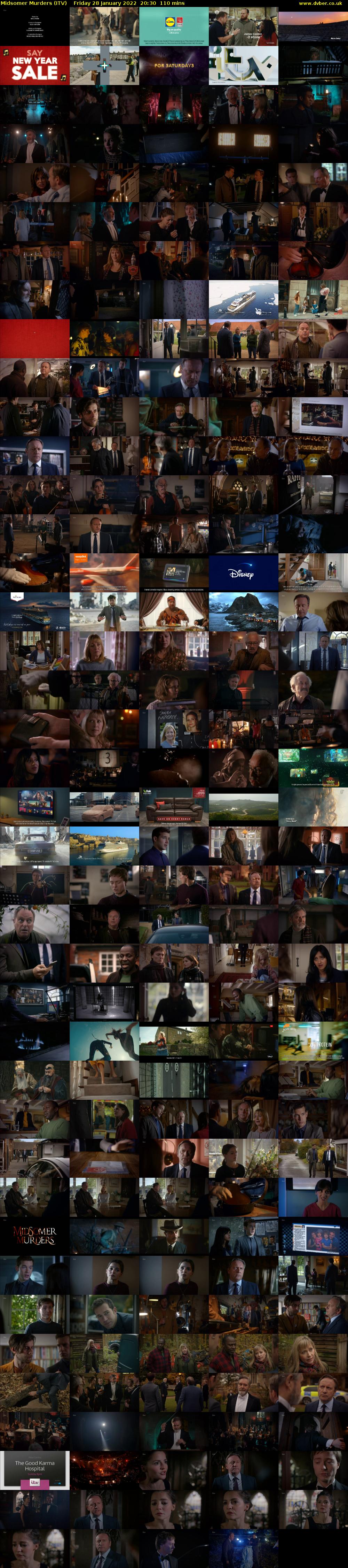 Midsomer Murders (ITV) Friday 28 January 2022 20:30 - 22:20