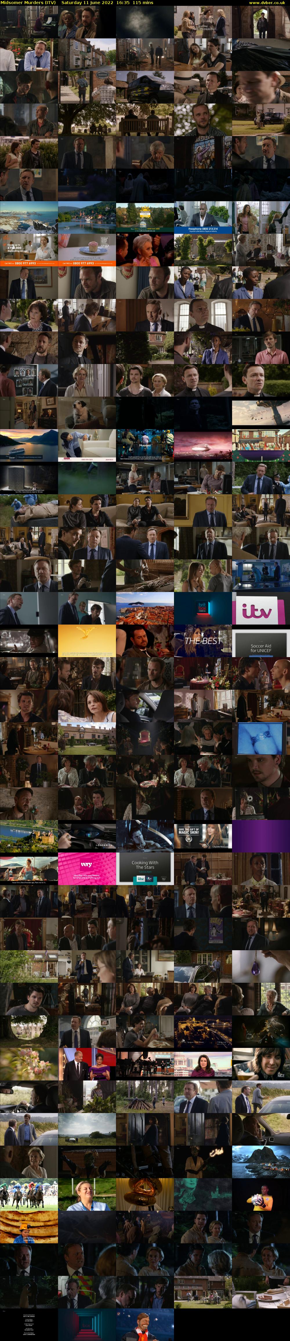 Midsomer Murders (ITV) Saturday 11 June 2022 16:35 - 18:30