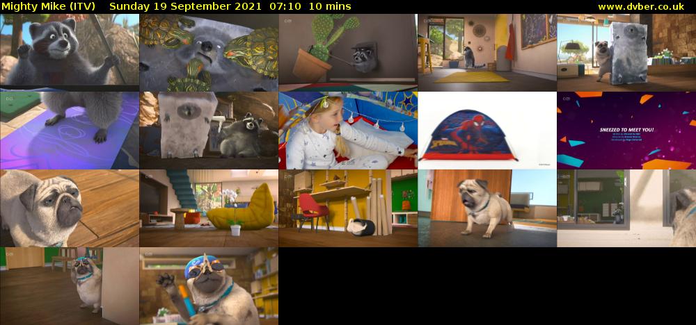 Mighty Mike (ITV) Sunday 19 September 2021 07:10 - 07:20