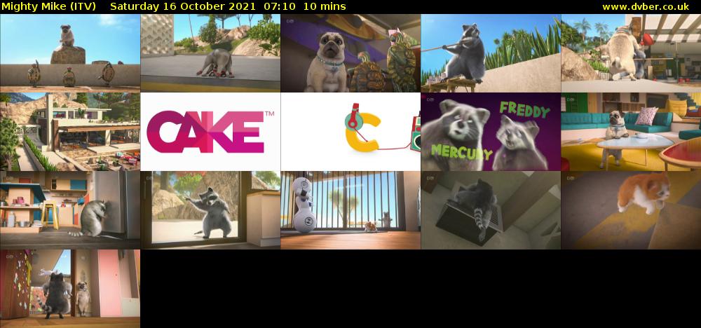 Mighty Mike (ITV) Saturday 16 October 2021 07:10 - 07:20