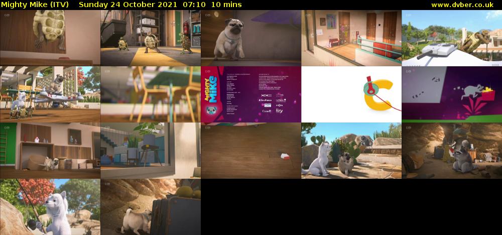 Mighty Mike (ITV) Sunday 24 October 2021 07:10 - 07:20