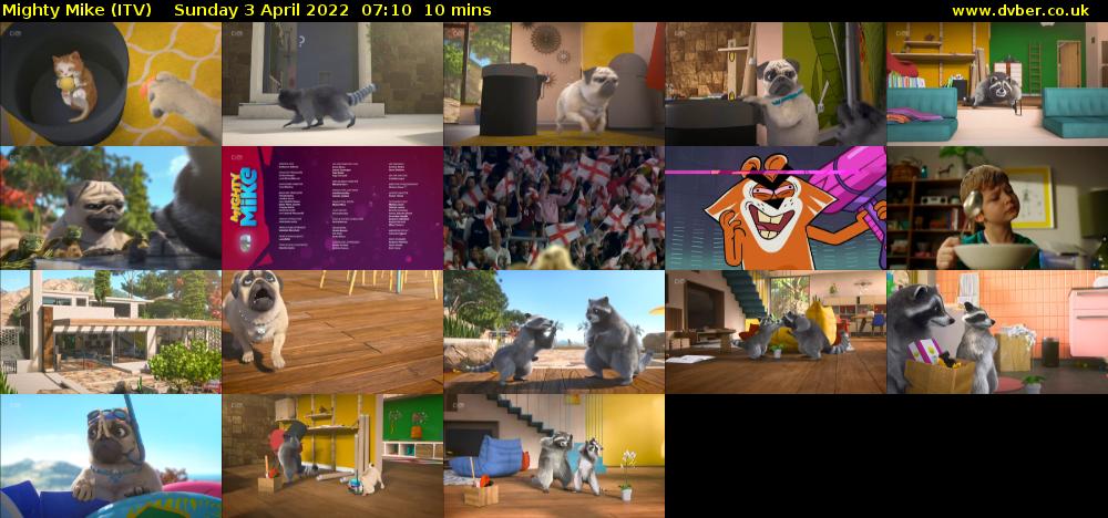 Mighty Mike (ITV) Sunday 3 April 2022 07:10 - 07:20