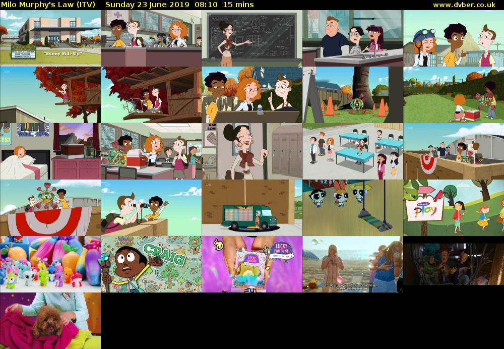 Milo Murphy's Law (ITV) Sunday 23 June 2019 08:10 - 08:25