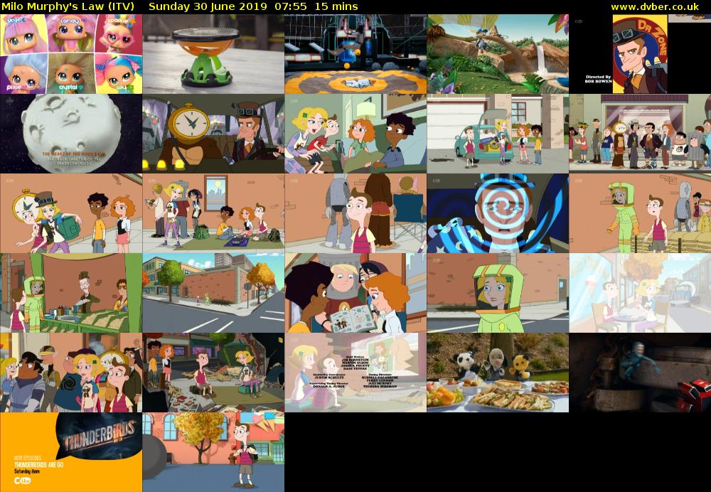 Milo Murphy's Law (ITV) Sunday 30 June 2019 07:55 - 08:10