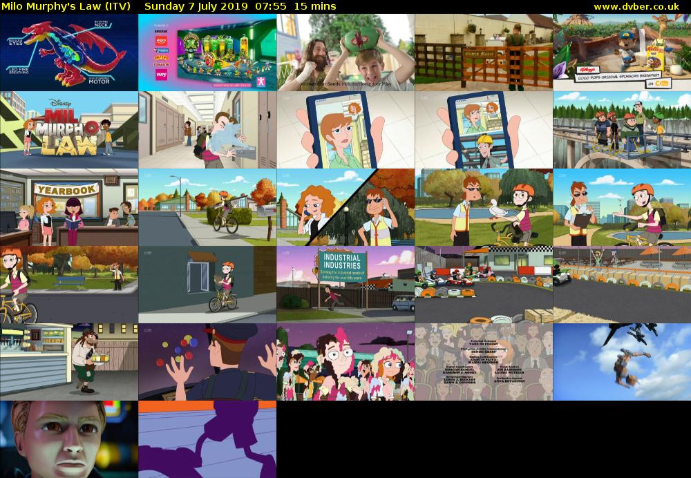 Milo Murphy's Law (ITV) Sunday 7 July 2019 07:55 - 08:10