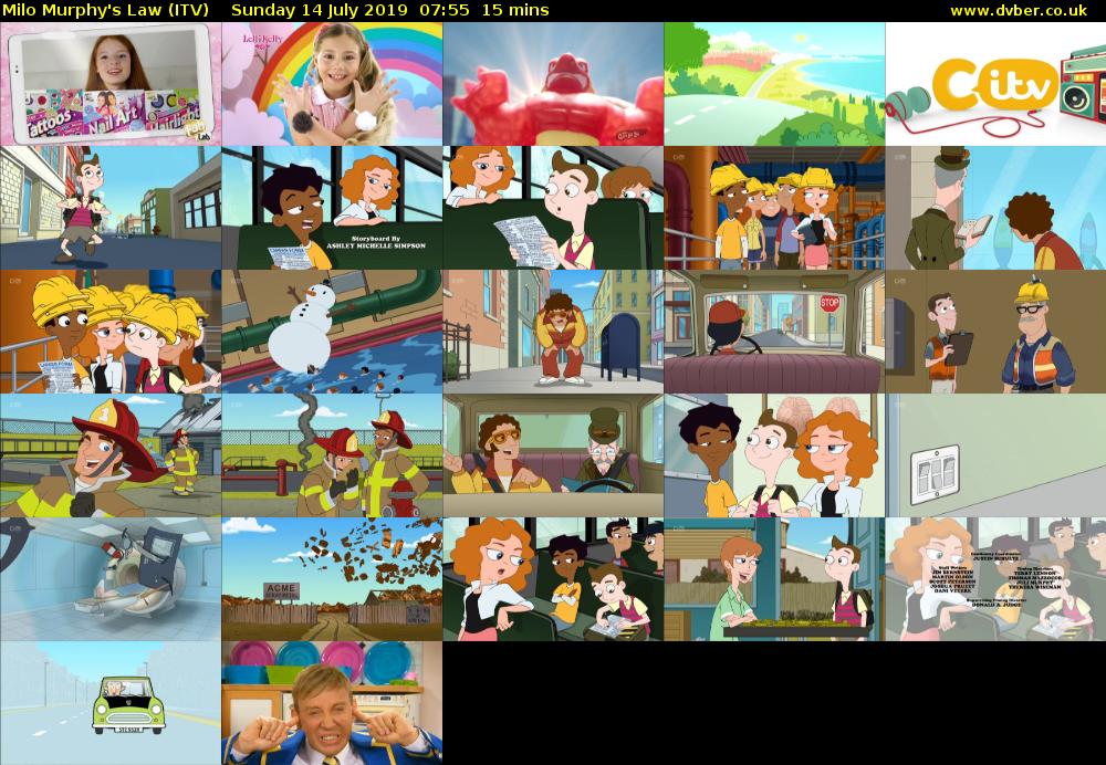 Milo Murphy's Law (ITV) Sunday 14 July 2019 07:55 - 08:10