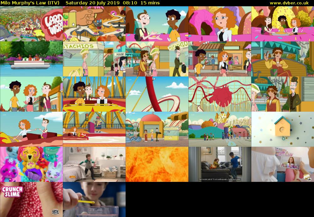 Milo Murphy's Law (ITV) Saturday 20 July 2019 08:10 - 08:25