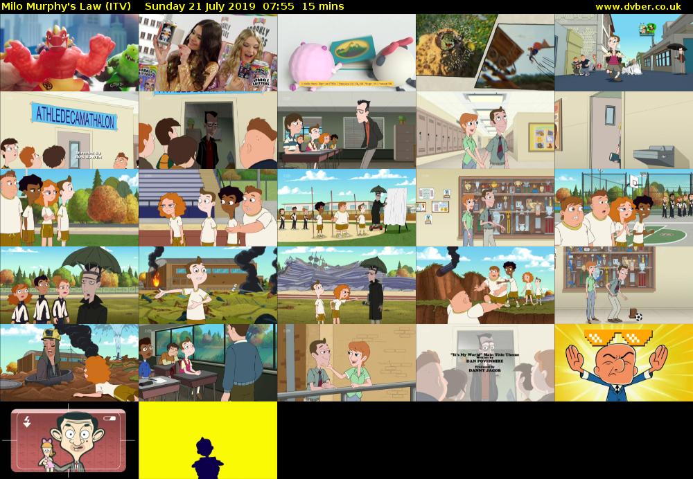 Milo Murphy's Law (ITV) Sunday 21 July 2019 07:55 - 08:10