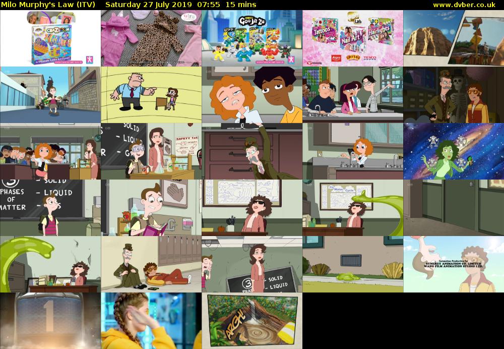 Milo Murphy's Law (ITV) Saturday 27 July 2019 07:55 - 08:10