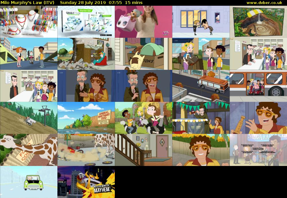 Milo Murphy's Law (ITV) Sunday 28 July 2019 07:55 - 08:10