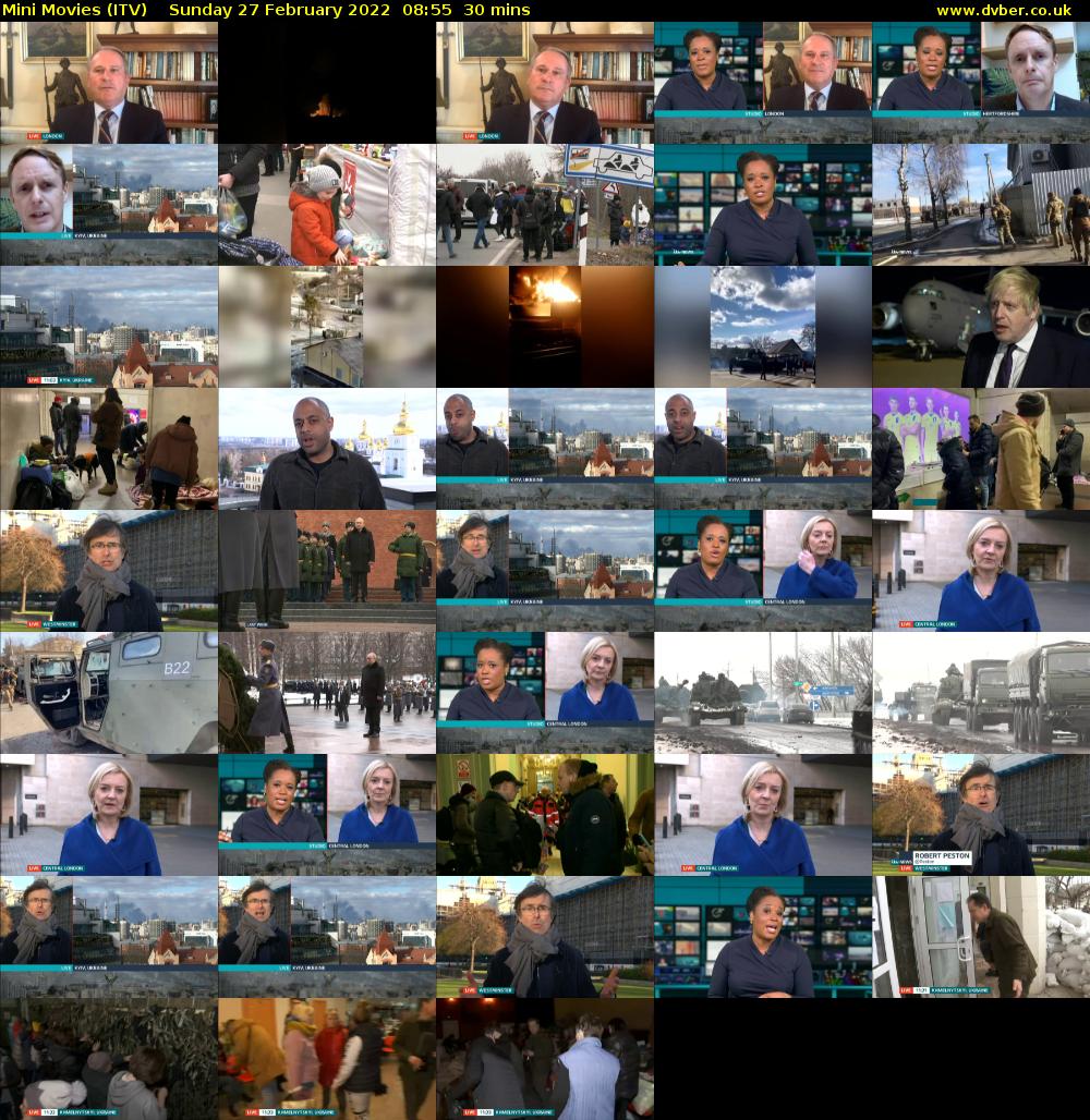 Mini Movies (ITV) Sunday 27 February 2022 08:55 - 09:25