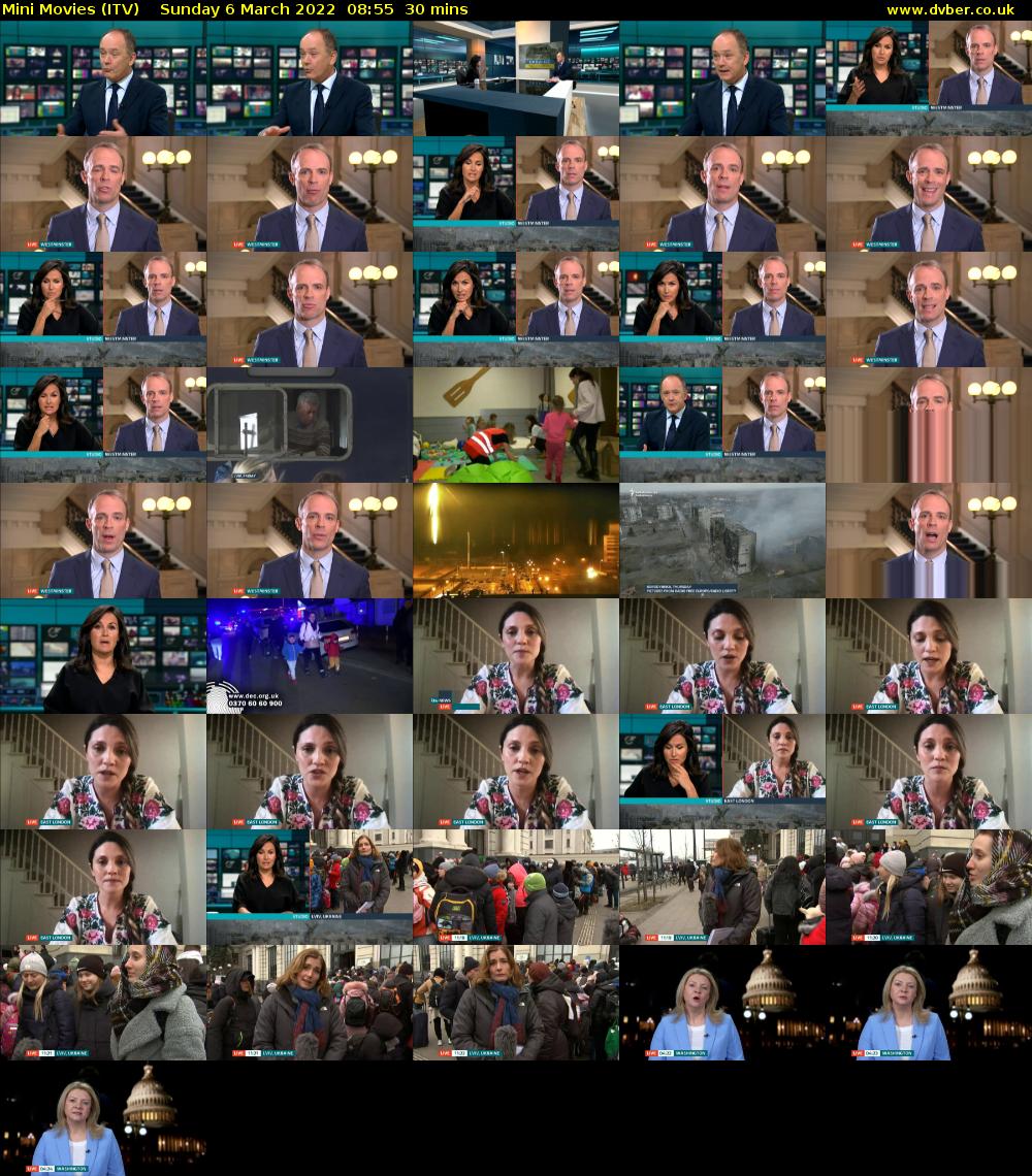 Mini Movies (ITV) Sunday 6 March 2022 08:55 - 09:25