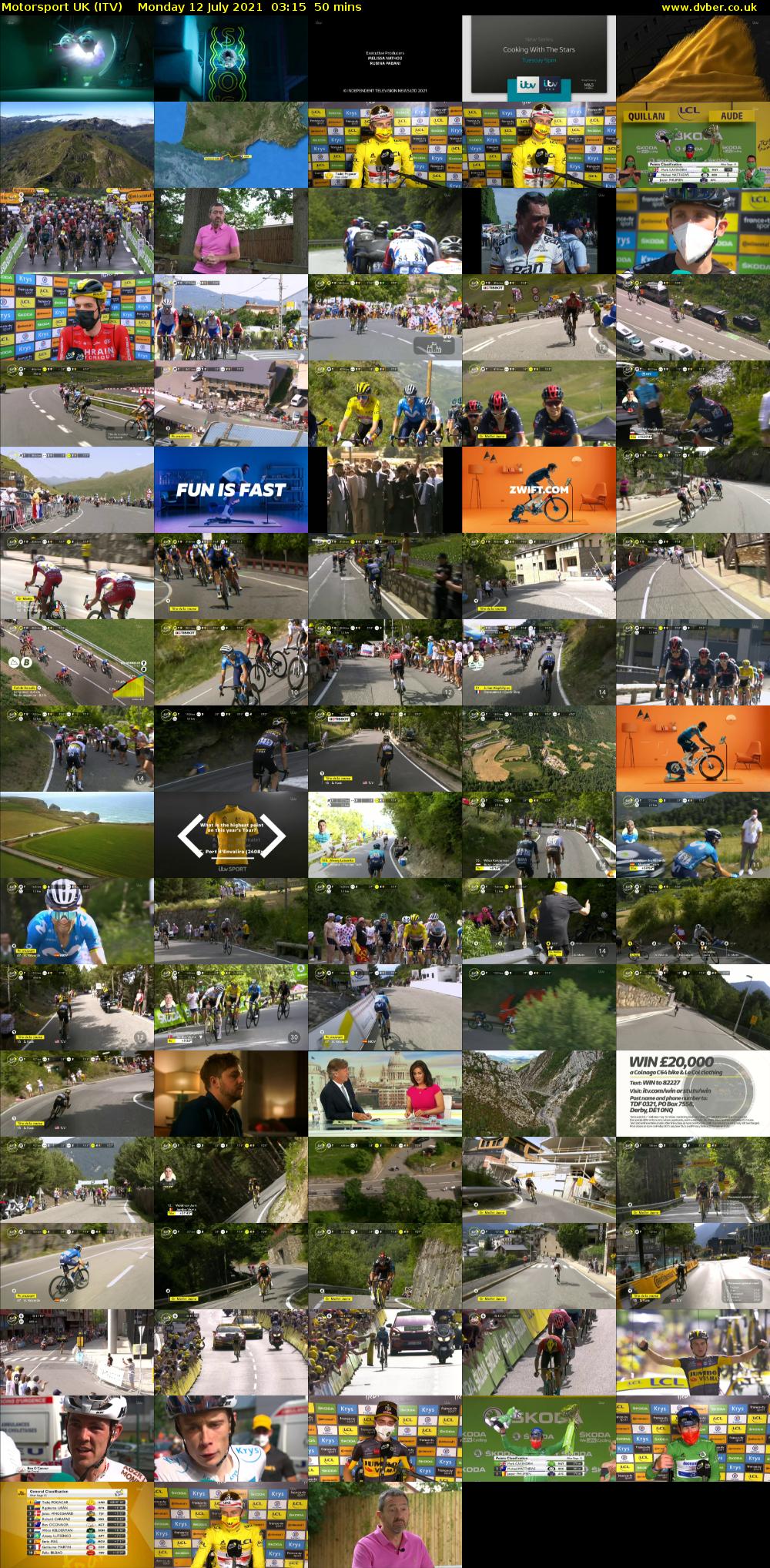 Motorsport UK (ITV) Monday 12 July 2021 03:15 - 04:05