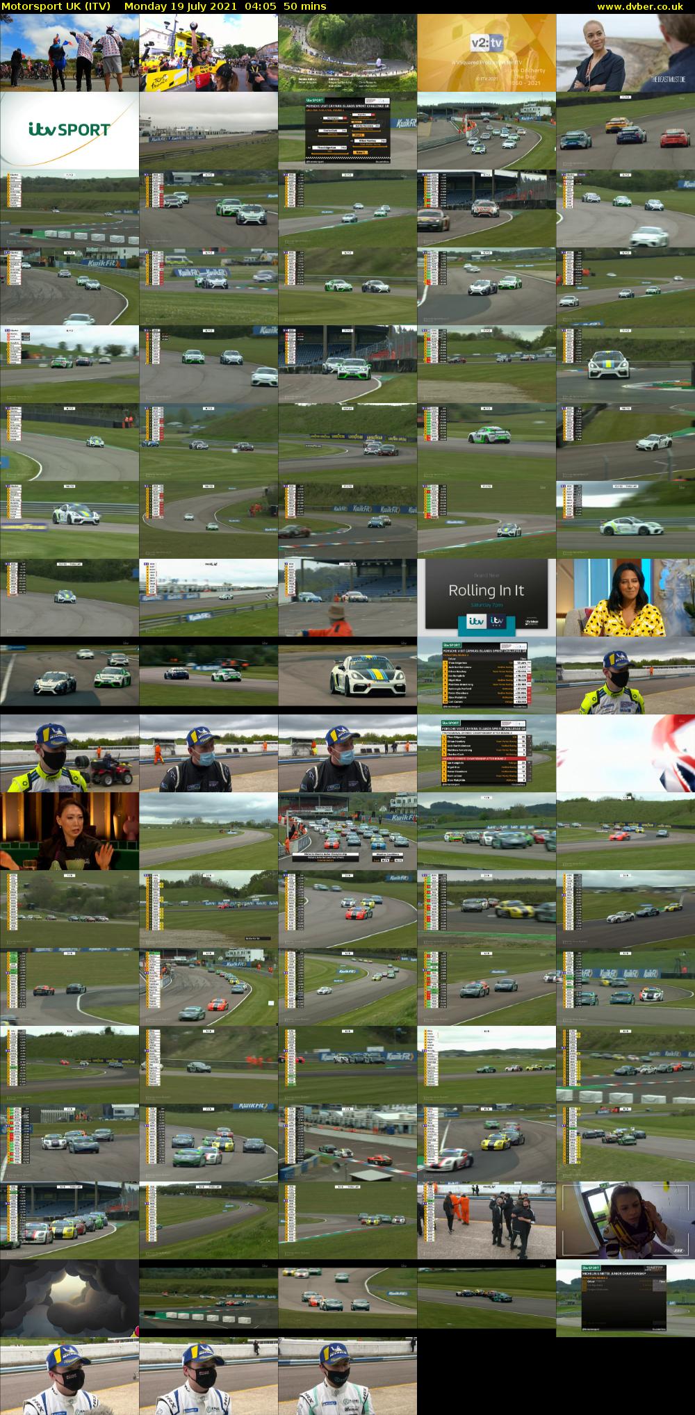 Motorsport UK (ITV) Monday 19 July 2021 04:05 - 04:55