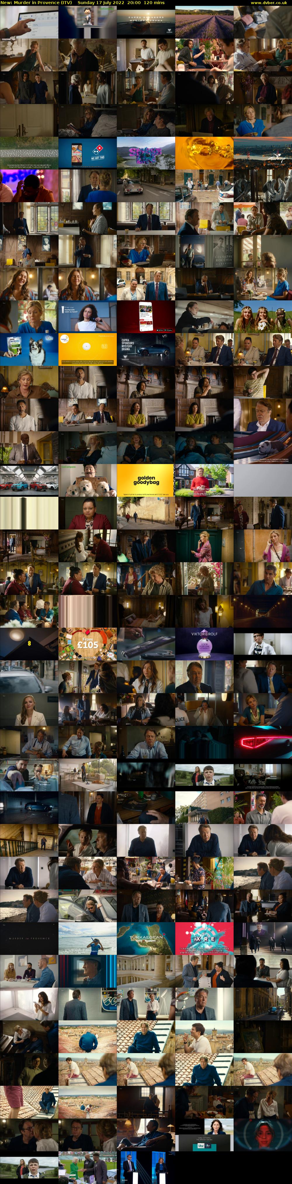 Murder in Provence (ITV) Sunday 17 July 2022 20:00 - 22:00