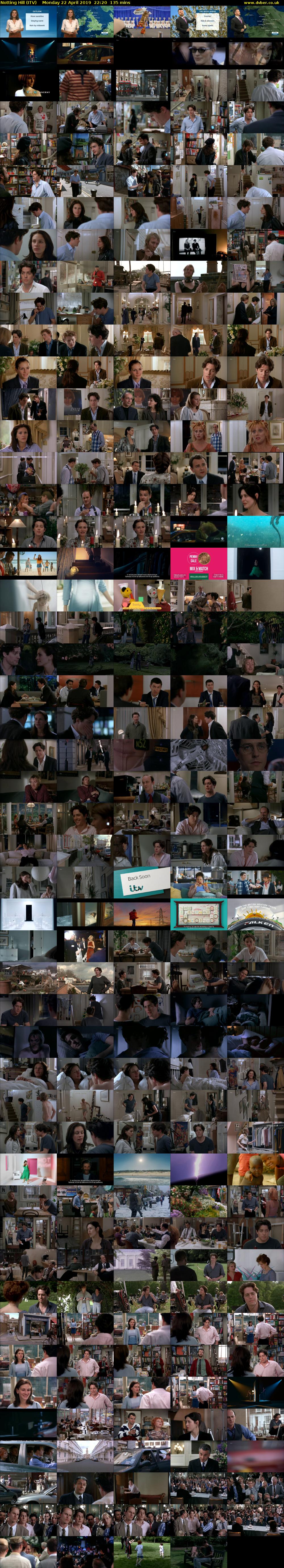 Notting Hill (ITV) Monday 22 April 2019 22:20 - 00:35