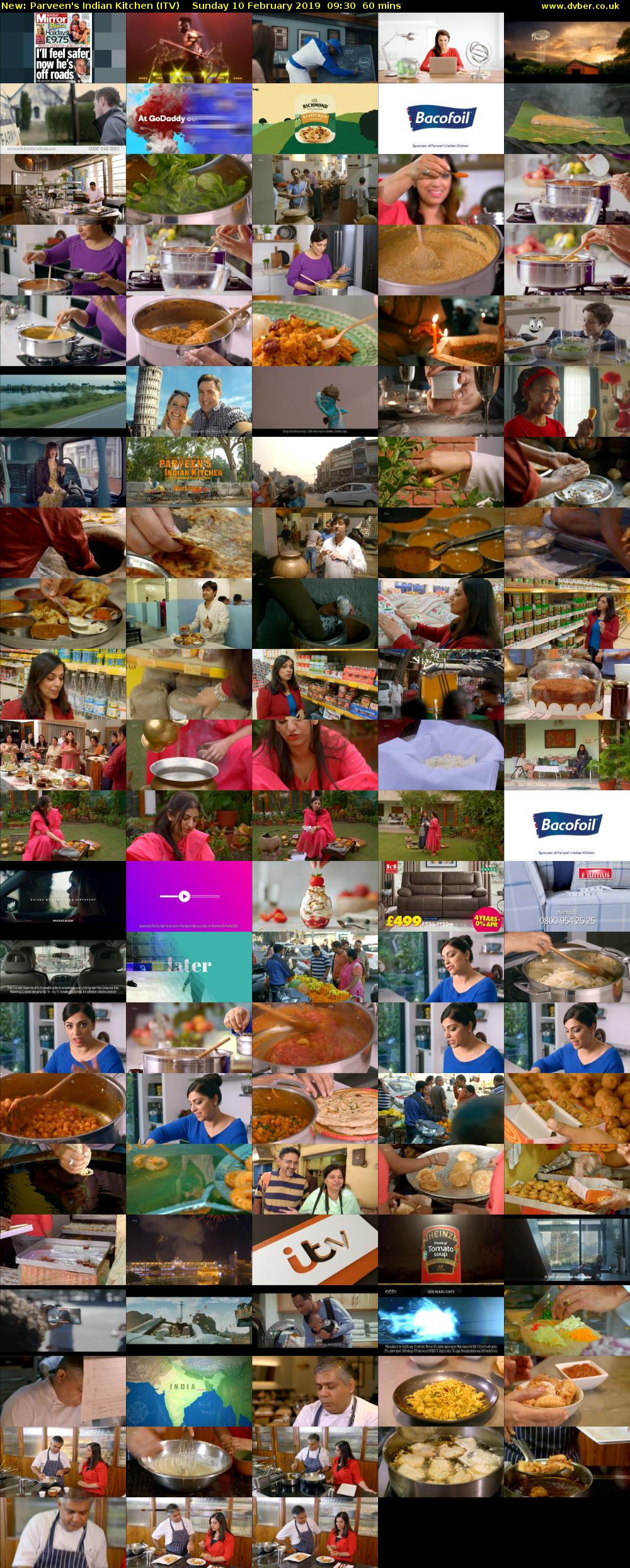 Parveen's Indian Kitchen (ITV) Sunday 10 February 2019 09:30 - 10:30