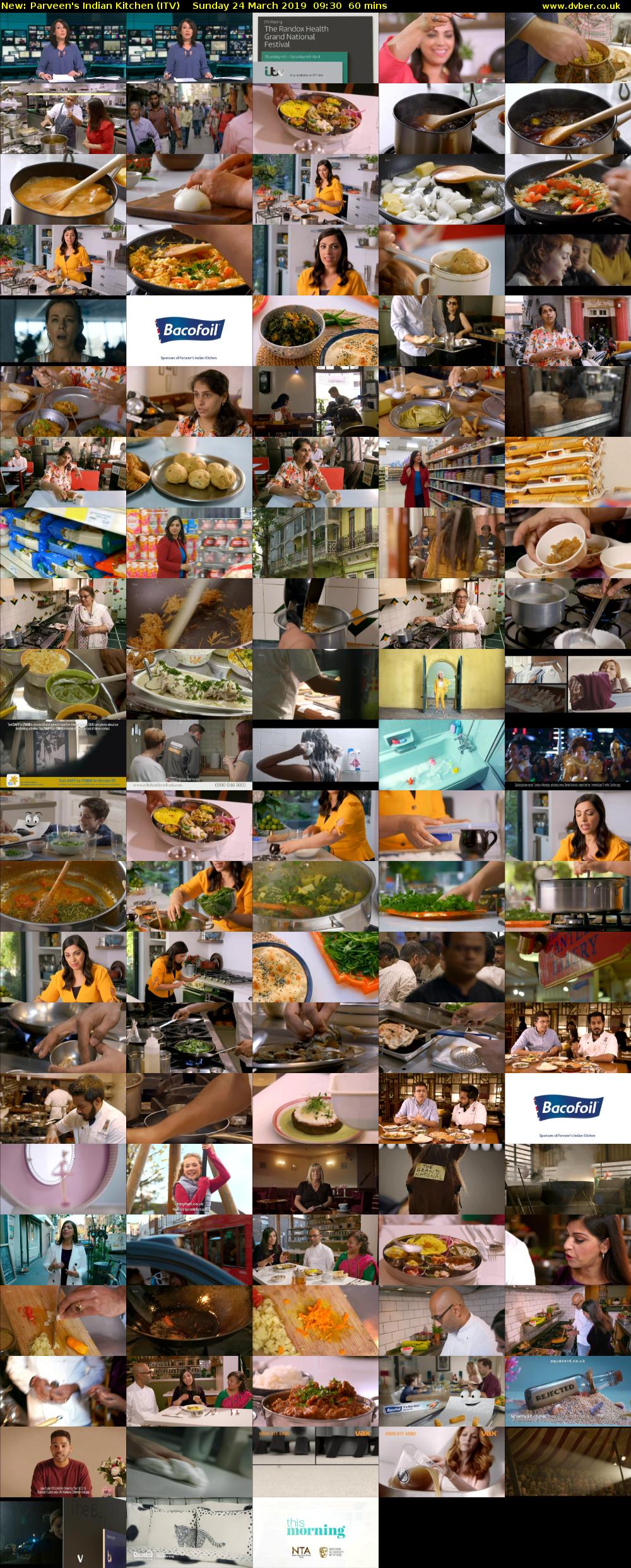 Parveen's Indian Kitchen (ITV) Sunday 24 March 2019 09:30 - 10:30