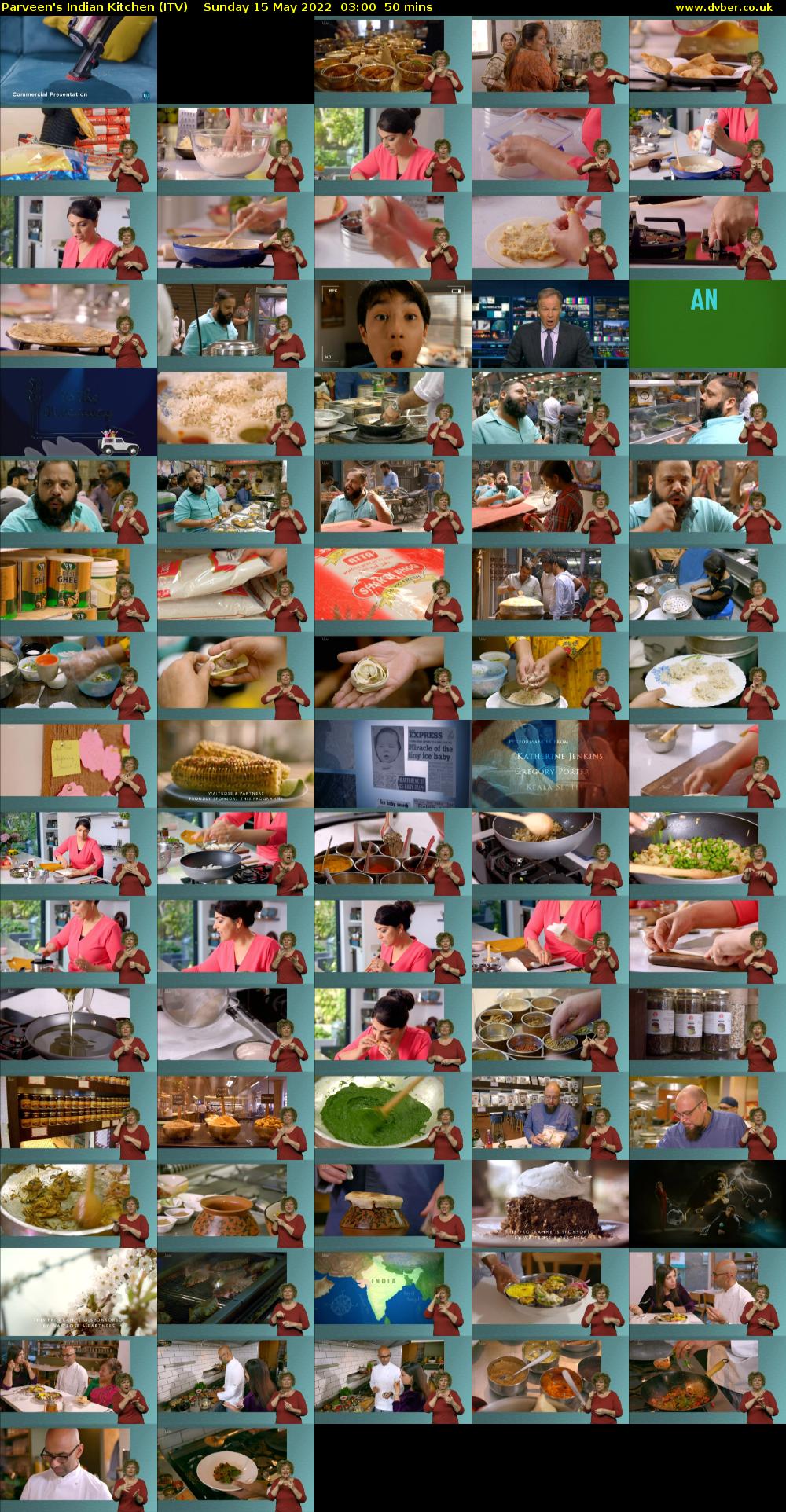 Parveen's Indian Kitchen (ITV) Sunday 15 May 2022 03:00 - 03:50