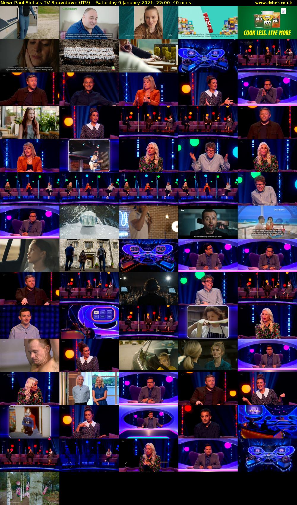 Paul Sinha's TV Showdown (ITV) Saturday 9 January 2021 22:00 - 22:40