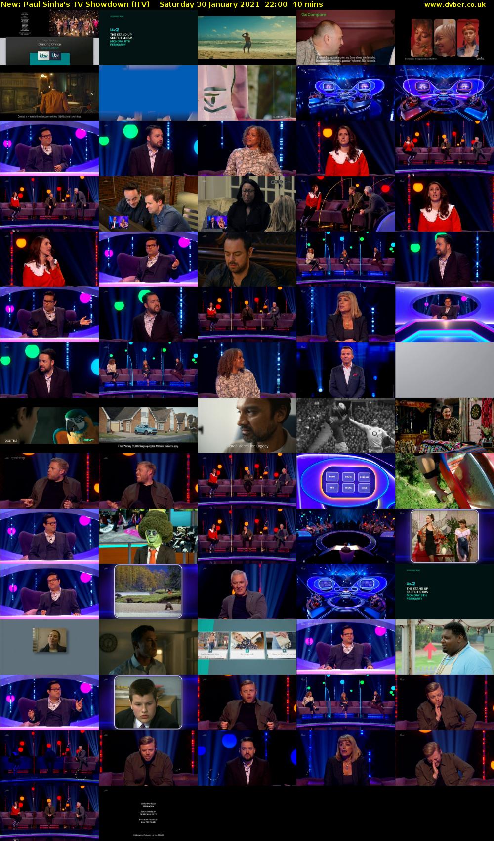 Paul Sinha's TV Showdown (ITV) Saturday 30 January 2021 22:00 - 22:40