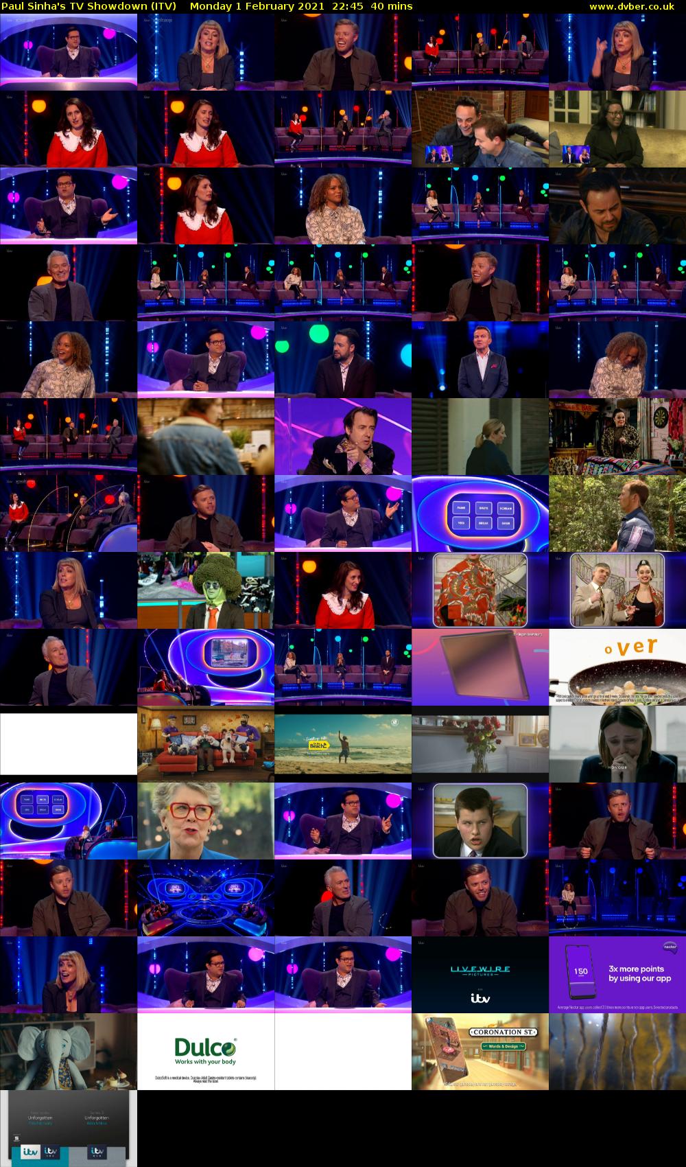 Paul Sinha's TV Showdown (ITV) Monday 1 February 2021 22:45 - 23:25