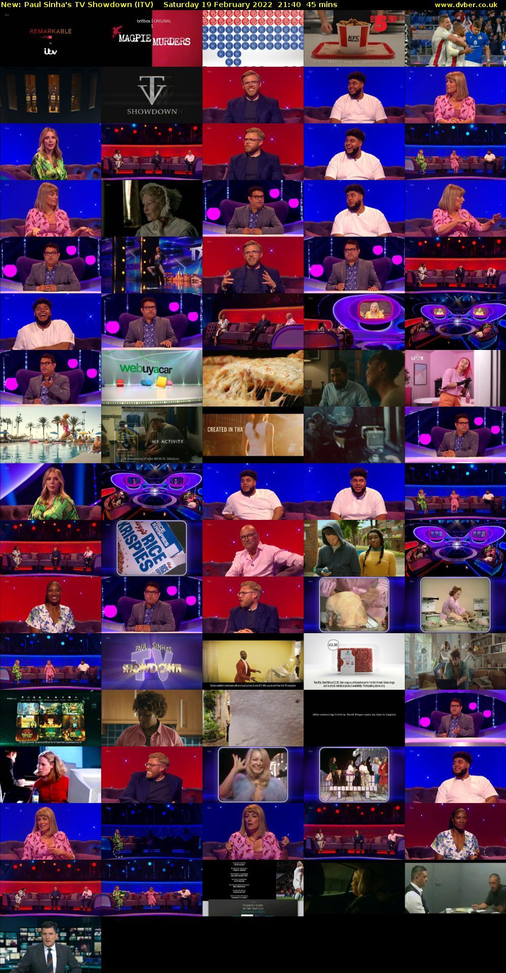 Paul Sinha's TV Showdown (ITV) Saturday 19 February 2022 21:40 - 22:25