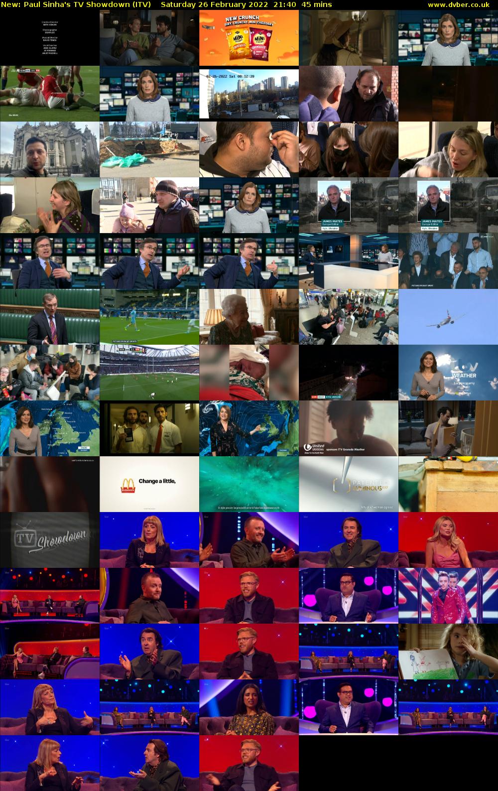 Paul Sinha's TV Showdown (ITV) Saturday 26 February 2022 21:40 - 22:25