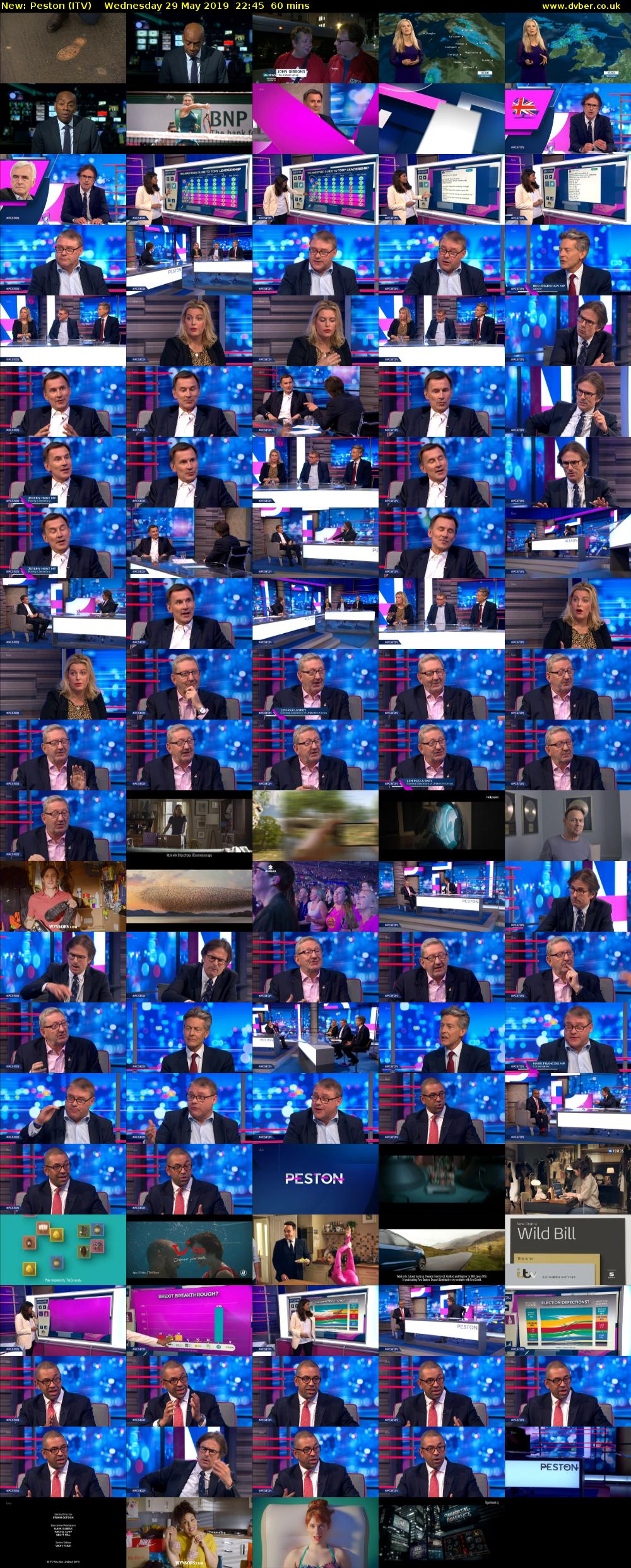 Peston (ITV) Wednesday 29 May 2019 22:45 - 23:45