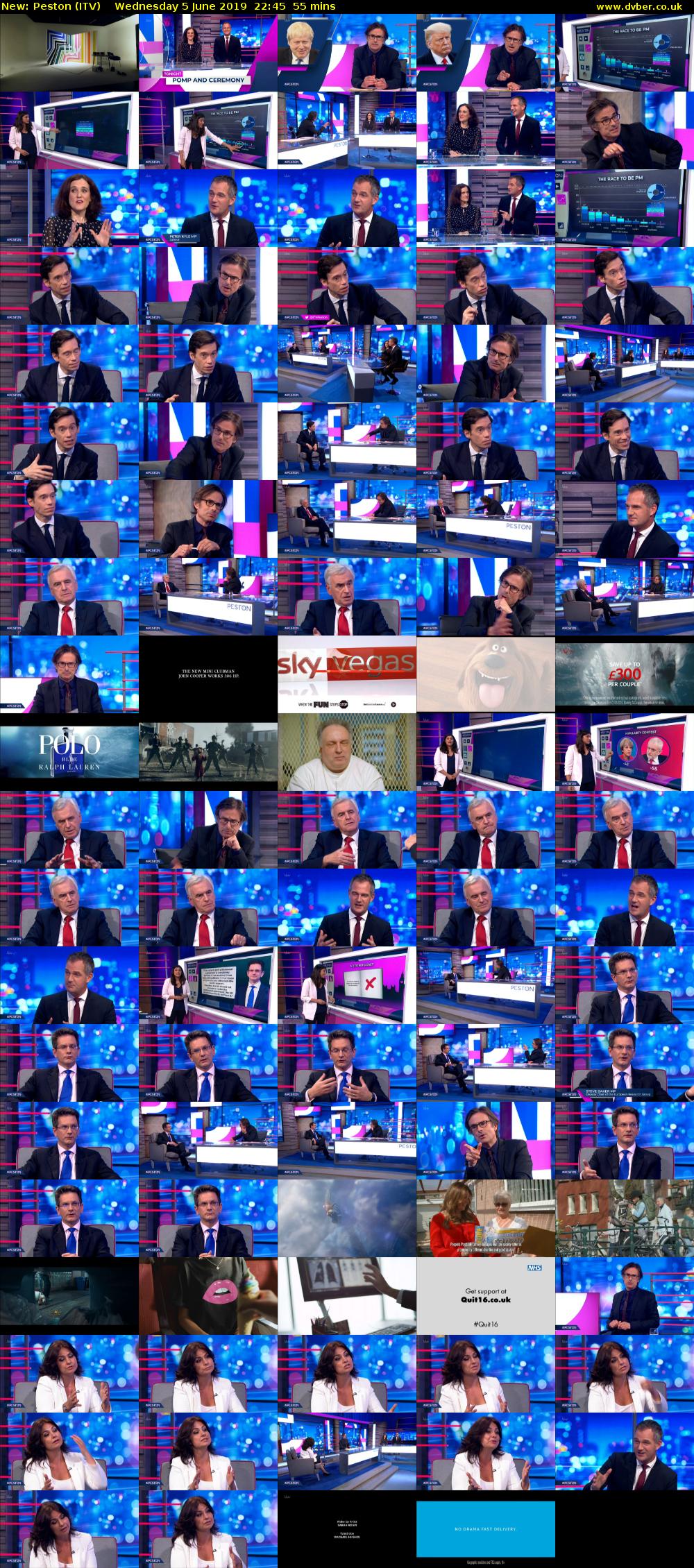 Peston (ITV) Wednesday 5 June 2019 22:45 - 23:40