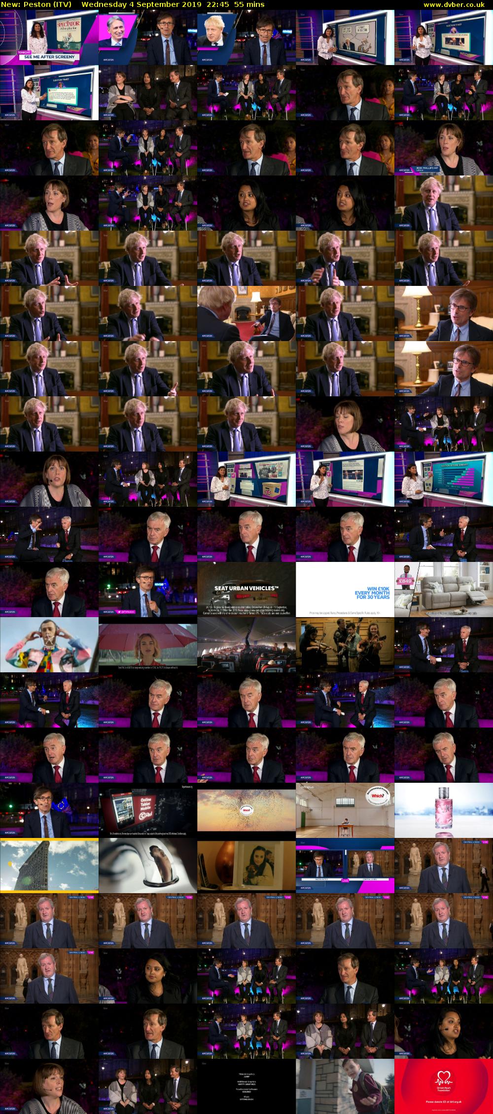 Peston (ITV) Wednesday 4 September 2019 22:45 - 23:40