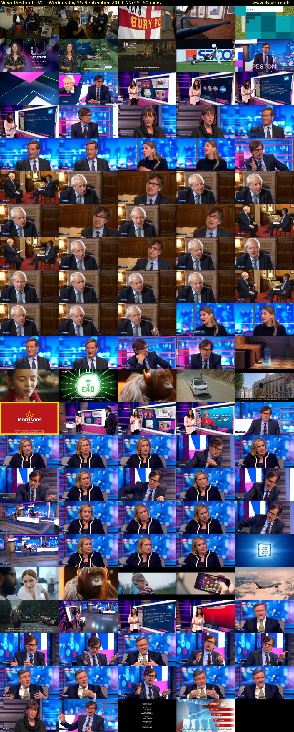 Peston (ITV) Wednesday 25 September 2019 22:45 - 23:45