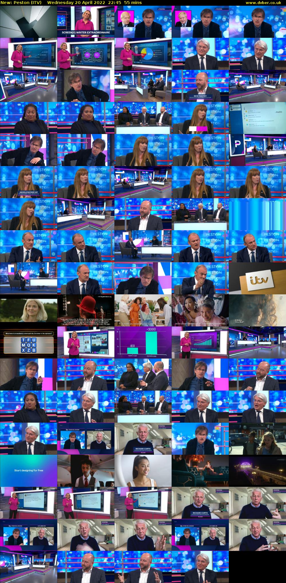 Peston (ITV) Wednesday 20 April 2022 22:45 - 23:40