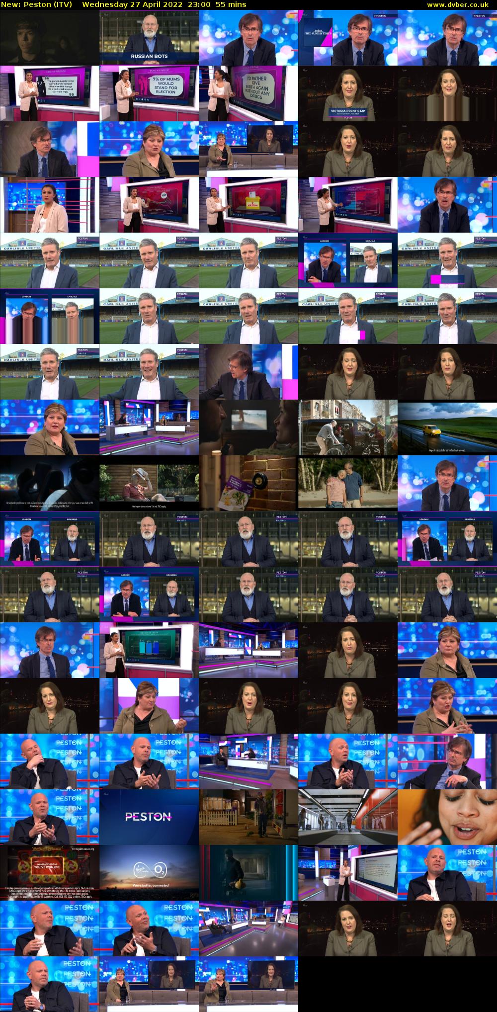 Peston (ITV) Wednesday 27 April 2022 23:00 - 23:55