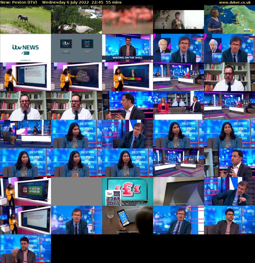 Peston (ITV) Wednesday 6 July 2022 22:45 - 23:40