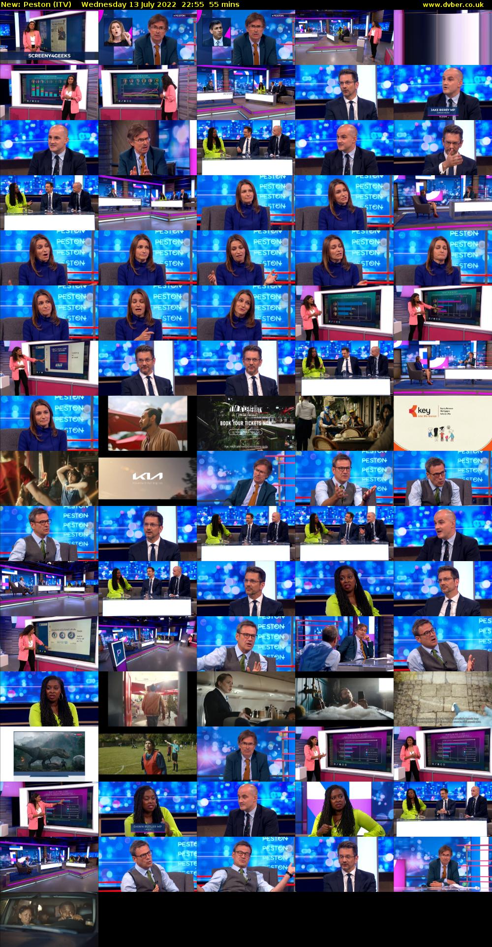 Peston (ITV) Wednesday 13 July 2022 22:55 - 23:50
