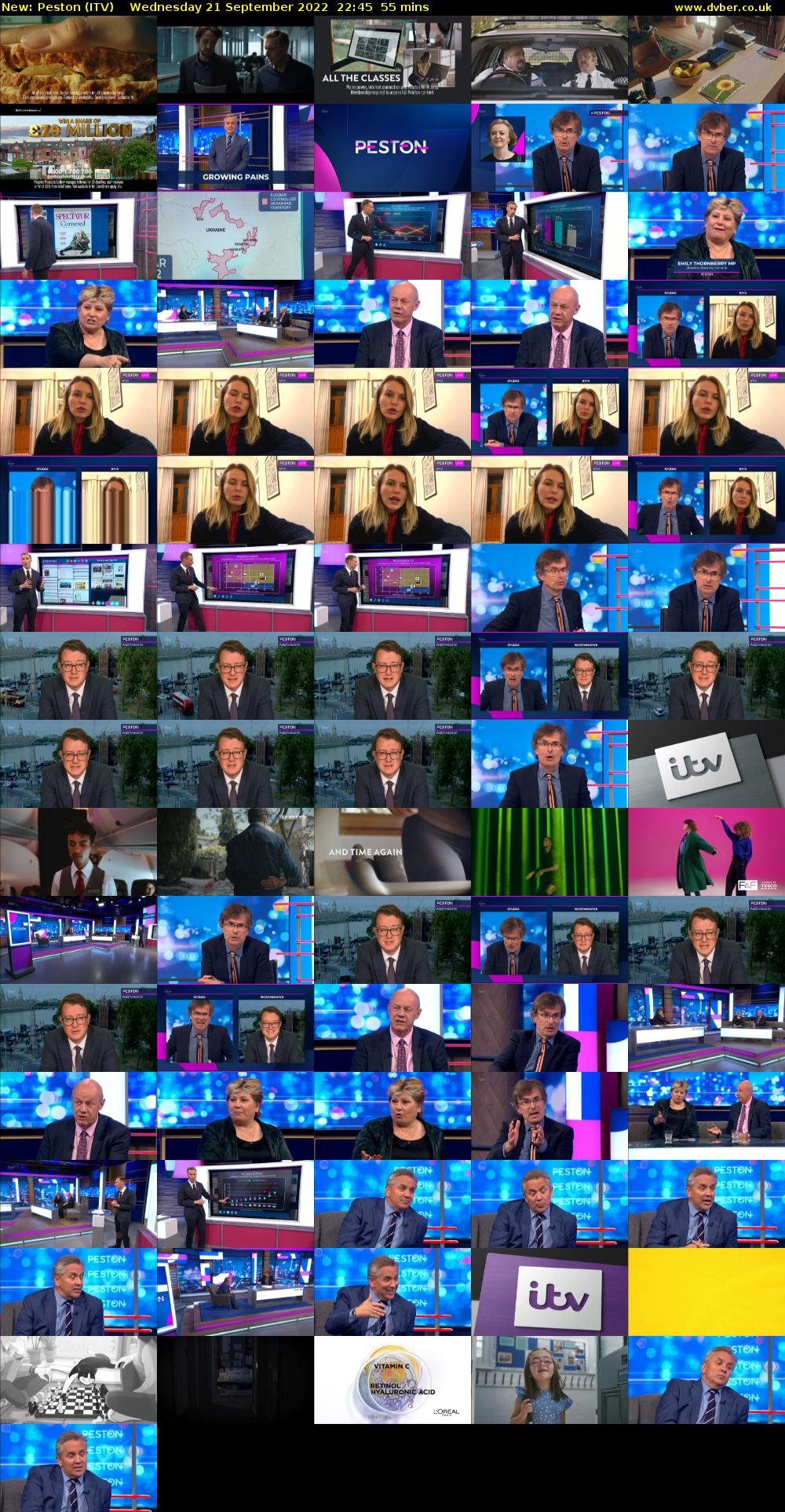 Peston (ITV) Wednesday 21 September 2022 22:45 - 23:40