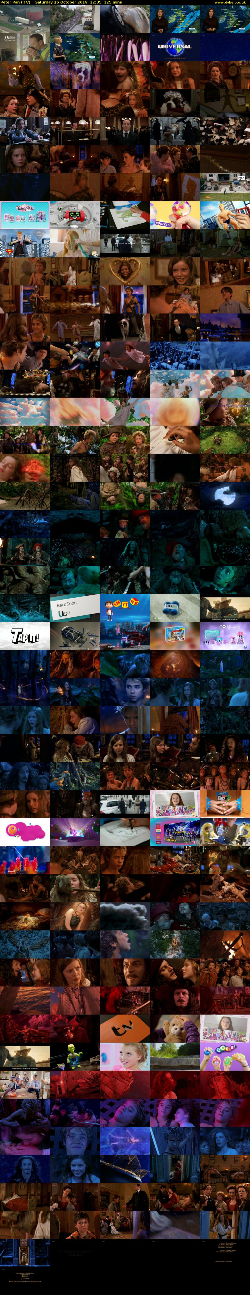 Peter Pan (ITV) Saturday 26 October 2019 12:35 - 14:40