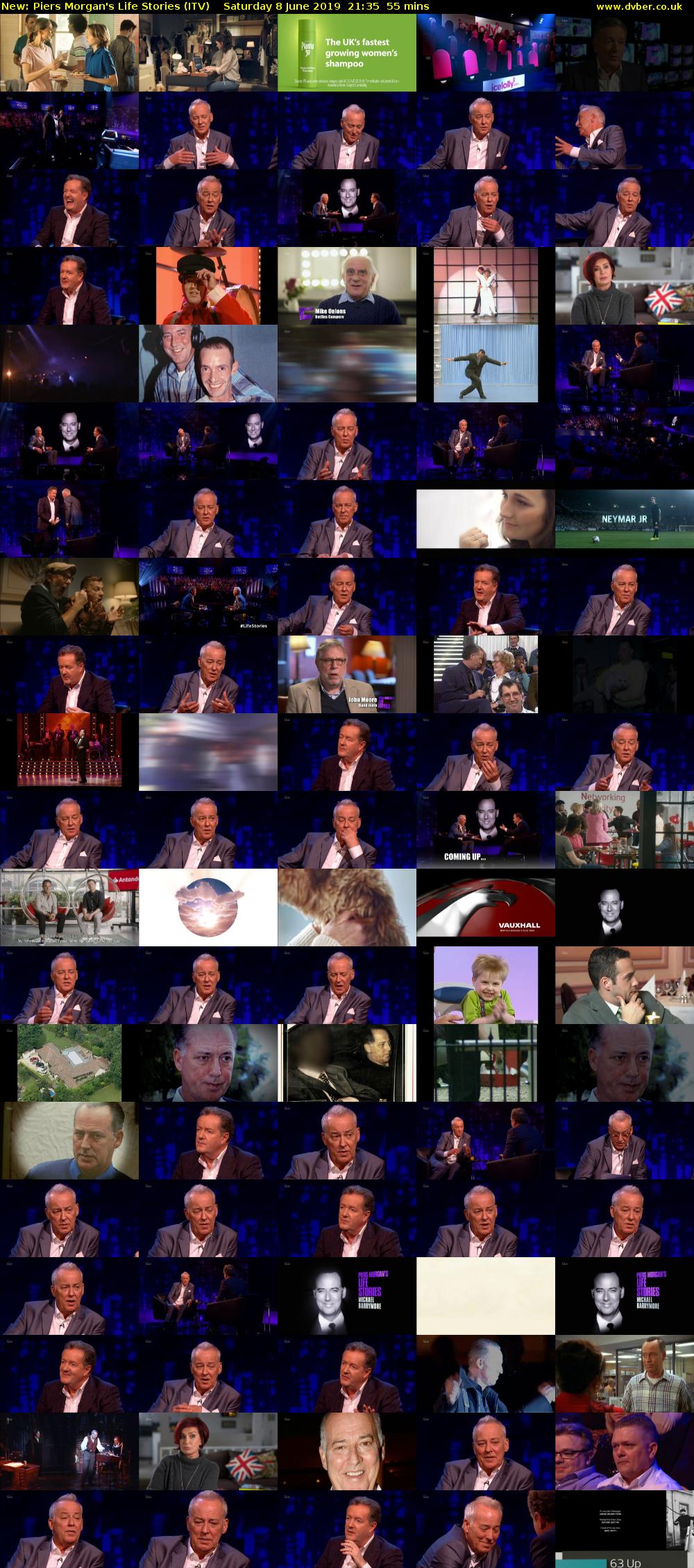 Piers Morgan's Life Stories (ITV) Saturday 8 June 2019 21:35 - 22:30