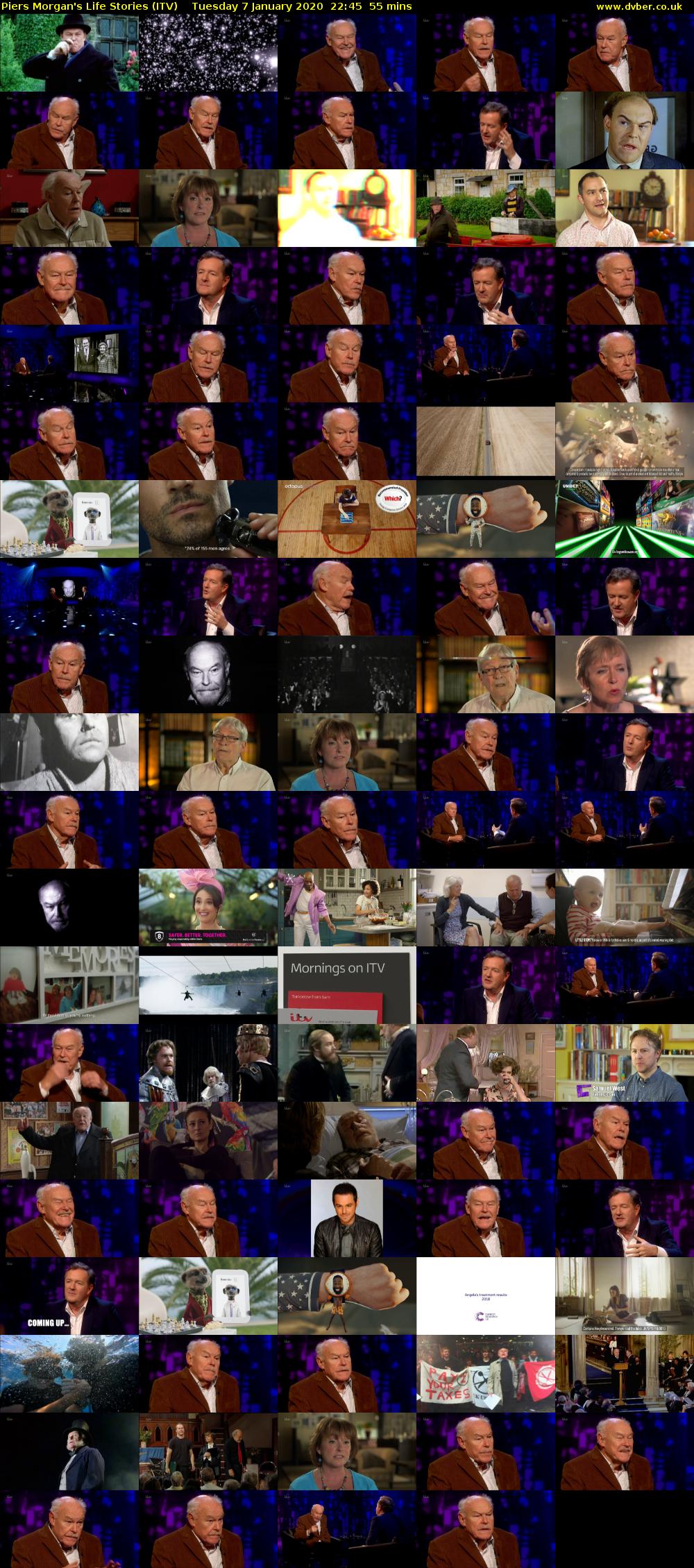 Piers Morgan's Life Stories (ITV) Tuesday 7 January 2020 22:45 - 23:40