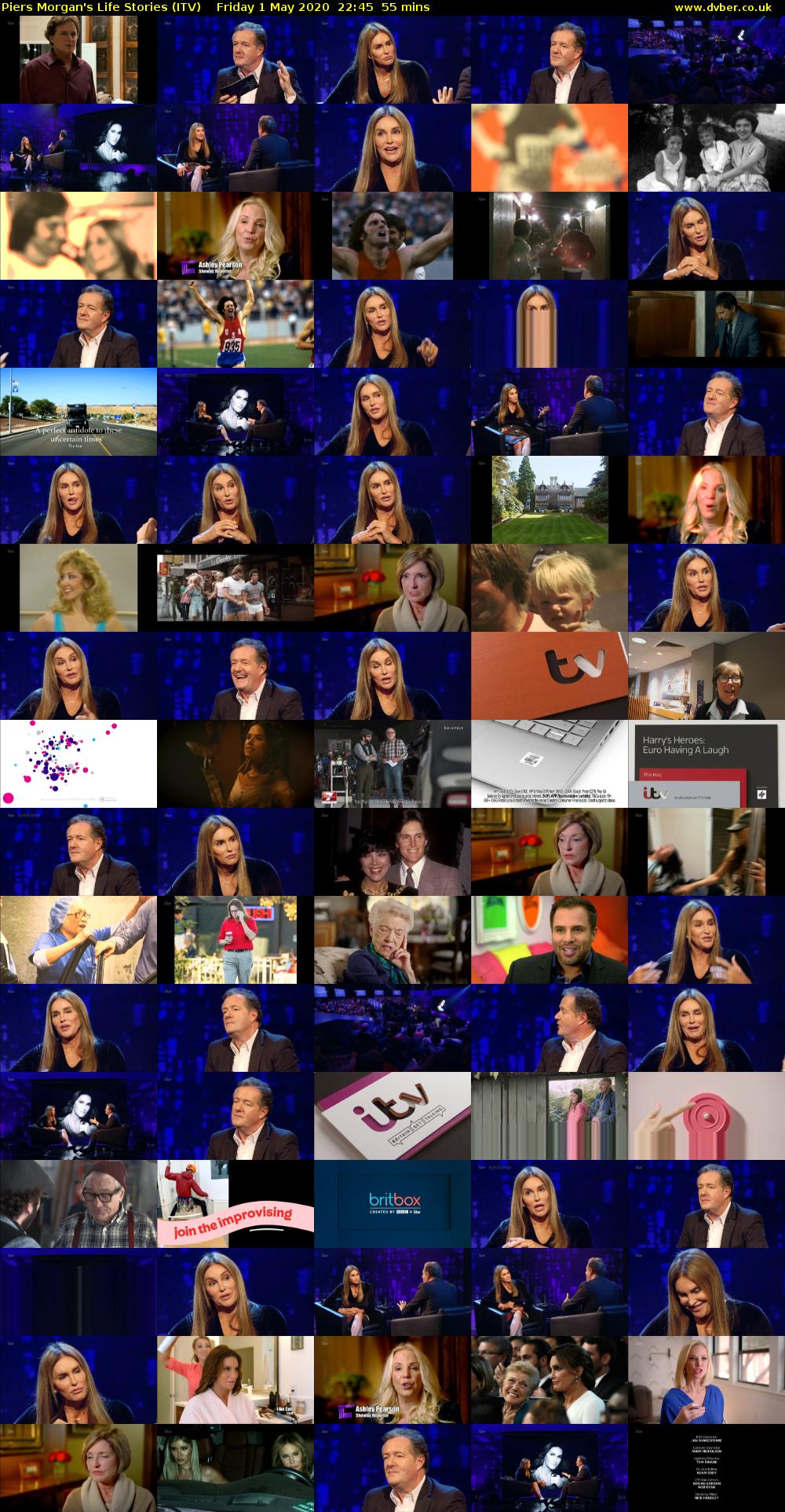 Piers Morgan's Life Stories (ITV) Friday 1 May 2020 22:45 - 23:40