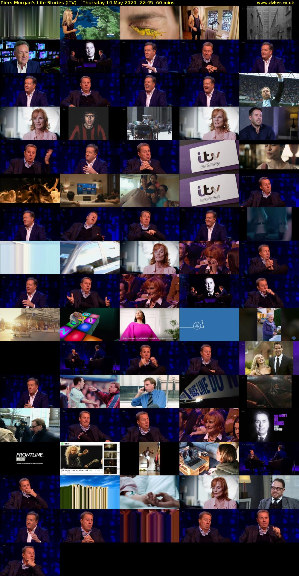 Piers Morgan's Life Stories (ITV) Thursday 14 May 2020 22:45 - 23:45