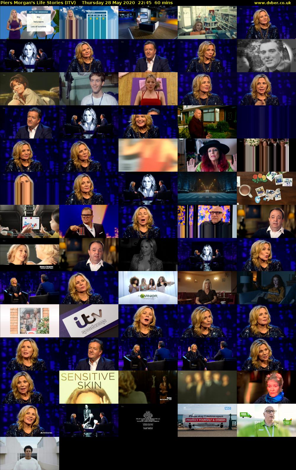 Piers Morgan's Life Stories (ITV) Thursday 28 May 2020 22:45 - 23:45