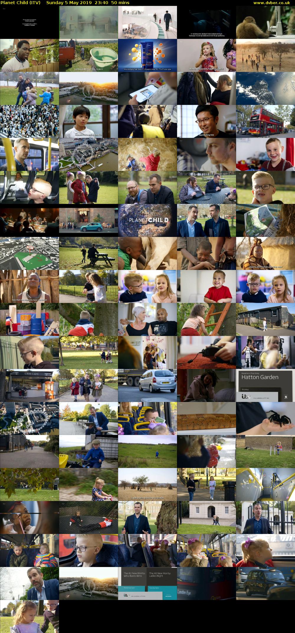 Planet Child (ITV) Sunday 5 May 2019 23:40 - 00:30