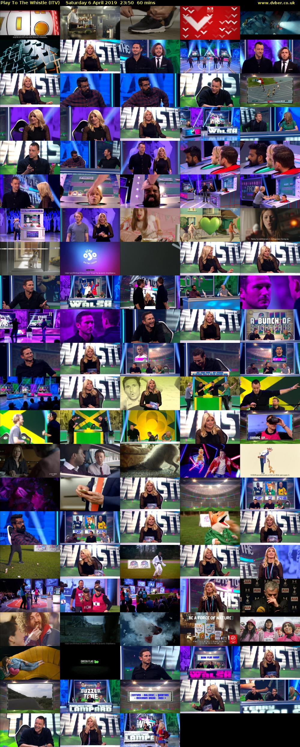 Play To The Whistle (ITV) Saturday 6 April 2019 23:50 - 00:50
