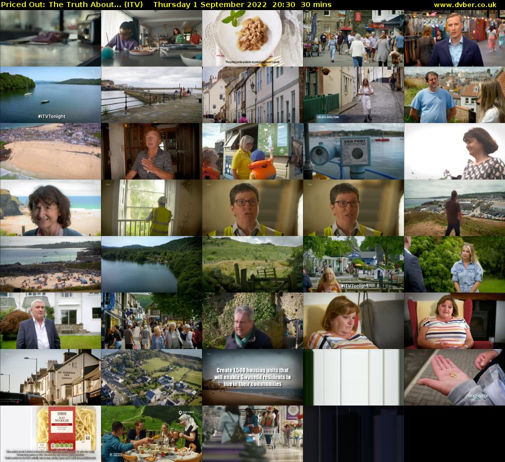 Priced Out: The Truth About... (ITV) Thursday 1 September 2022 20:30 - 21:00
