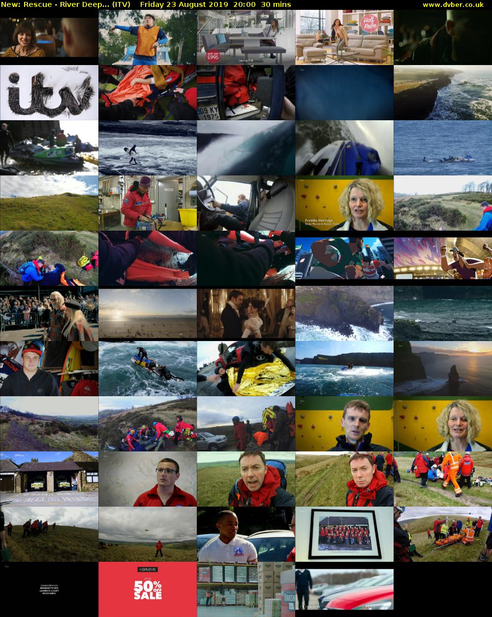 Rescue - River Deep... (ITV) Friday 23 August 2019 20:00 - 20:30