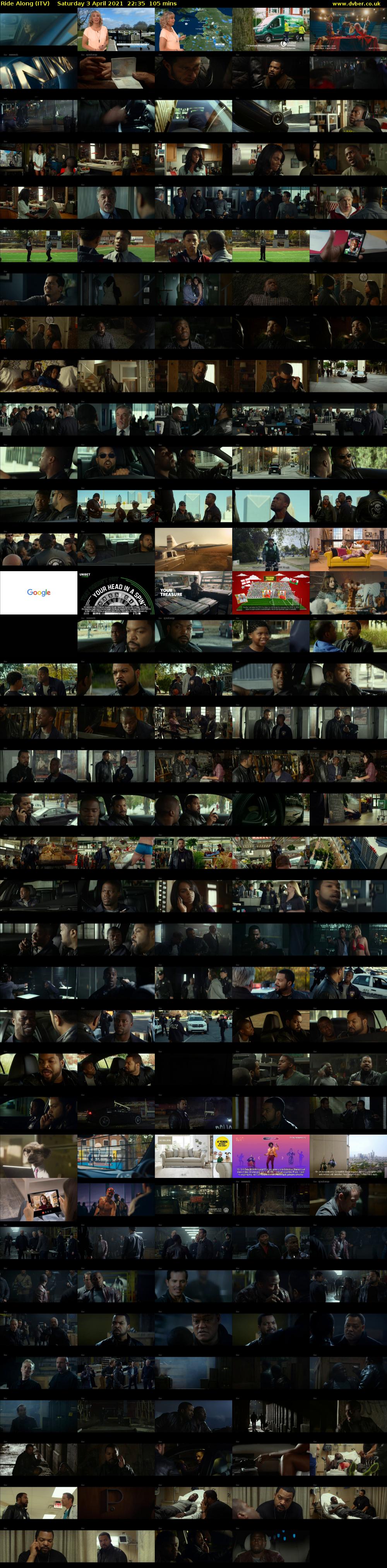 Ride Along (ITV) Saturday 3 April 2021 22:35 - 00:20