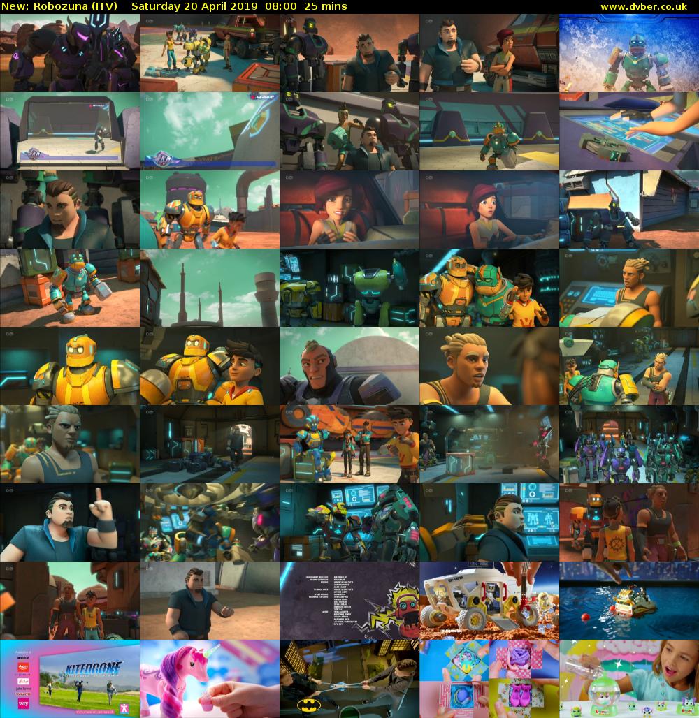 Robozuna (ITV) Saturday 20 April 2019 08:00 - 08:25